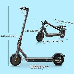 Electric Scooter 350W 26mi Adult Front Suspension Urban Commuter E-Scooter withAPP