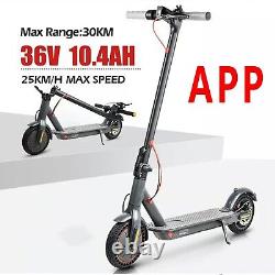 Electric Scooter 350W 26mi Adult Front Suspension Urban Commuter E-Scooter withAPP