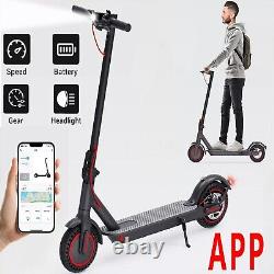 Electric Scooter 350W 26mi Adult Front Suspension Urban Commuter E-Scooter withAPP