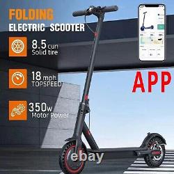 Electric Scooter 350W 26mi Adult Front Suspension Urban Commuter E-Scooter withAPP