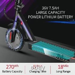 Electric Scooter-350W Folding Adults Commuter Scooter Portable E-Scooter Safe