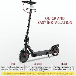 Electric Scooter-350W Folding Adults Commuter Scooter Portable E-Scooter Safe
