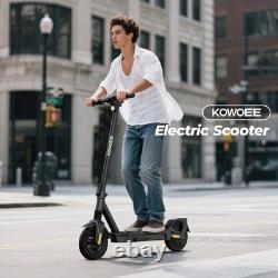 Electric Scooter 350W Powerful Motor 8.5 Solid Tires 20Mph 17 Miles Range