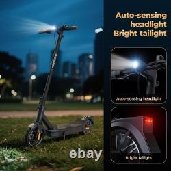 Electric Scooter 350W Powerful Motor 8.5 Solid Tires 20Mph 17 Miles Range