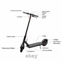 Electric Scooter 350W off Road 8.5'' Foldable 36V High Speed E-Scooter Adults