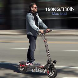 Electric Scooter 48v 1200W For Adult 11Off Road Fat Tires Fast Speed USAV1