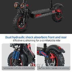 Electric Scooter 48v 1200W For Adult 11Off Road Fat Tires Fast Speed USA MAX Wq