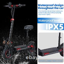 Electric Scooter 48v 1200W For Adult 11Off Road Fat Tires Fast Speed USA MAX Wq