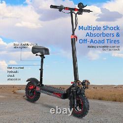 Electric Scooter 48v 1200W For Adult 11Off Road Fat Tires Fast Speed USA MAX Wq