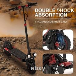Electric Scooter 48v 1200W For Adult 11Off Road Fat Tires Fast Speed USA MAX uR