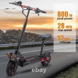 Electric Scooter 48v 1600W For Adult 10Off Road Fat Tires Fast Speed USA MAX