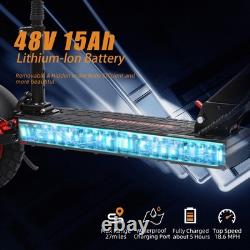 Electric Scooter 48v 1600W For Adult 10Off Road Fat Tires Fast Speed USA MAX