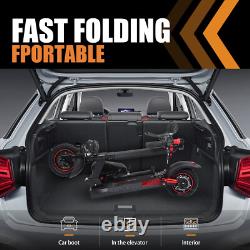 Electric Scooter 48v 800W For Adult Folding 10 Off-Road Fat Tires Fast Speed