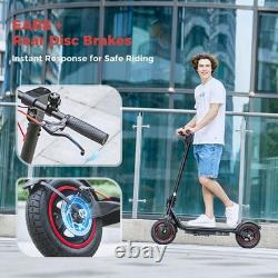 Electric Scooter 500W Foldable E Scooter 22MPH Max Speed Long Range 10'' Tires