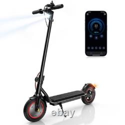 Electric Scooter 500W Foldable E Scooter 22MPH Max Speed Long Range 10'' Tires