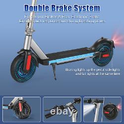 Electric Scooter 500W Peak 819W Folding E-Scooter Safe Urban Commuter for Adults