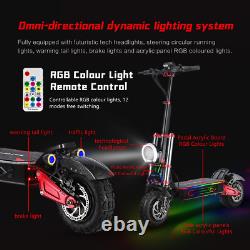 Electric Scooter 55MPH 60V 38AH Folding Fast Escooter for 6000W Adult Dual Motor