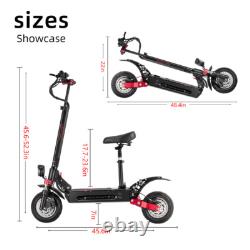 Electric Scooter 55MPH 60V 38AH Folding Fast Escooter for 6000W Adult Dual Motor