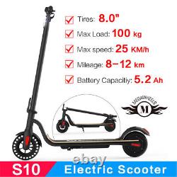 Electric Scooter 5.2AH Long Range E-Scooter Adult Safe Urban Commuter Folding