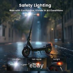 Electric Scooter 650W 28 Miles Long Range Foldable Adult Urban Commuter LCD Bag