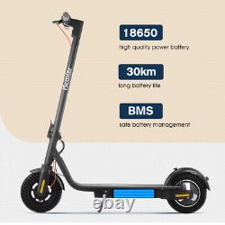 Electric Scooter 650W 28 Miles Long Range Foldable Adult Urban Commuter LCD Bag