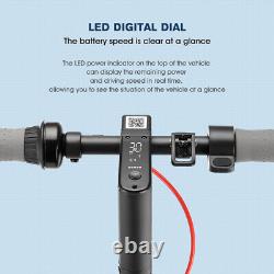 Electric Scooter 650W 28 Miles Long Range Foldable Adult Urban Commuter LCD Bag