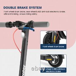 Electric Scooter 650W 28 Miles Long Range Foldable Adult Urban Commuter LCD Bag