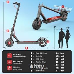 Electric Scooter 8.5500W 19MPH 21Miles Portable Commuting Scooter for Adults US