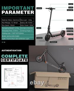 Electric Scooter 8.5 350W eScooter 25Km Long Range Power Motor Fast Speed withAPP