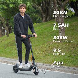 Electric Scooter A1c For Adults Foldable Scooter +app &double Shock Absorption