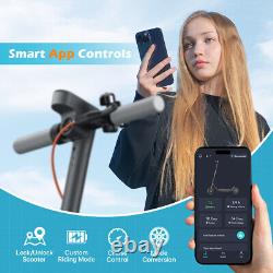 Electric Scooter A1c For Adults Foldable Scooter +app &double Shock Absorption