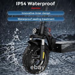 Electric Scooter Adult 10inch Off-road Tires 45KM Long Range E-Scooter 3 Speeds