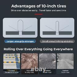 Electric Scooter Adult 10inch Off-road Tires 45KM Long Range E-Scooter 3 Speeds