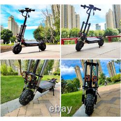 Electric Scooter Adult 11inch Dual Motor Off Road Tires 100 Km/h 60v 5600w 21Ah