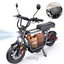 Electric Scooter Adult 1500W Motor 35MPH Speed 45Miles Range E Scooter with Seat