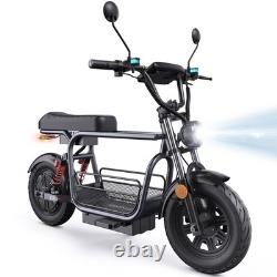 Electric Scooter Adult 1500W Motor 35MPH Speed 45Miles Range E Scooter with Seat