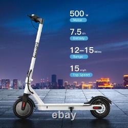 Electric Scooter Adult 15 mph Top Speed E-Scooter 8.5inch 500W Foldable US Stock