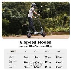 Electric Scooter Adult 2000W Dual Motor Off-Road E-Scooter 50Miles Range 38MPH