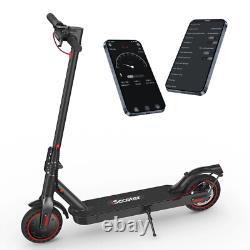 Electric Scooter Adult 350W 19MPH Long Range Folding Commuter E-Scooter with APP