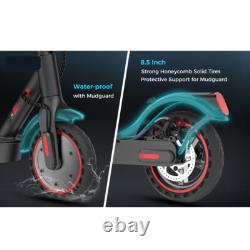 Electric Scooter Adult 350W 19MPH Long Range Folding Commuter E-Scooter with APP