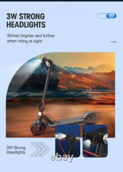 Electric Scooter Adult 350W 36V 10.4Ah Foldable 19Miles Disc Brake Bluetooth