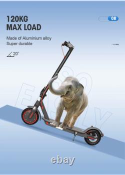 Electric Scooter Adult 350W 36V 10.4Ah Foldable 19Miles Disc Brake Bluetooth