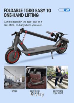 Electric Scooter Adult 350W 36V 10.4Ah Foldable 19Miles Disc Brake Bluetooth