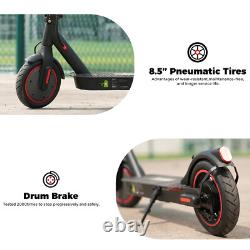Electric Scooter Adult 350W Motor Folding Commuting E-Scooter 8.5'' Soft Tires