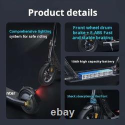 Electric Scooter Adult 500W Folding E-Scooter Fast Speed Long Range Soft Tires