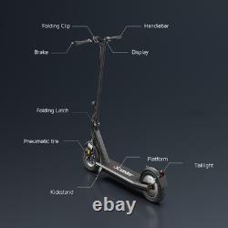 Electric Scooter Adult 500W Folding E-Scooter Fast Speed Long Range Soft Tires