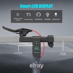Electric Scooter Adult 500W Range 10? Tire E-Scooter 31 Miles 25km/h Speed & APP