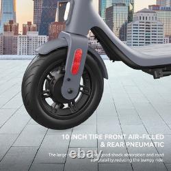 Electric Scooter Adult 500W Range 10? Tire E-Scooter 31 Miles 25km/h Speed & APP