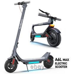 Electric Scooter Adult 500W Range 10? Tire E-Scooter 31 Miles 25km/h Speed & APP