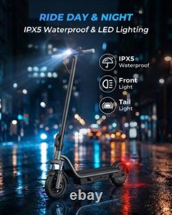 Electric Scooter Adult 620W Motor 28 Miles Long Range E Scooters Dual Suspension